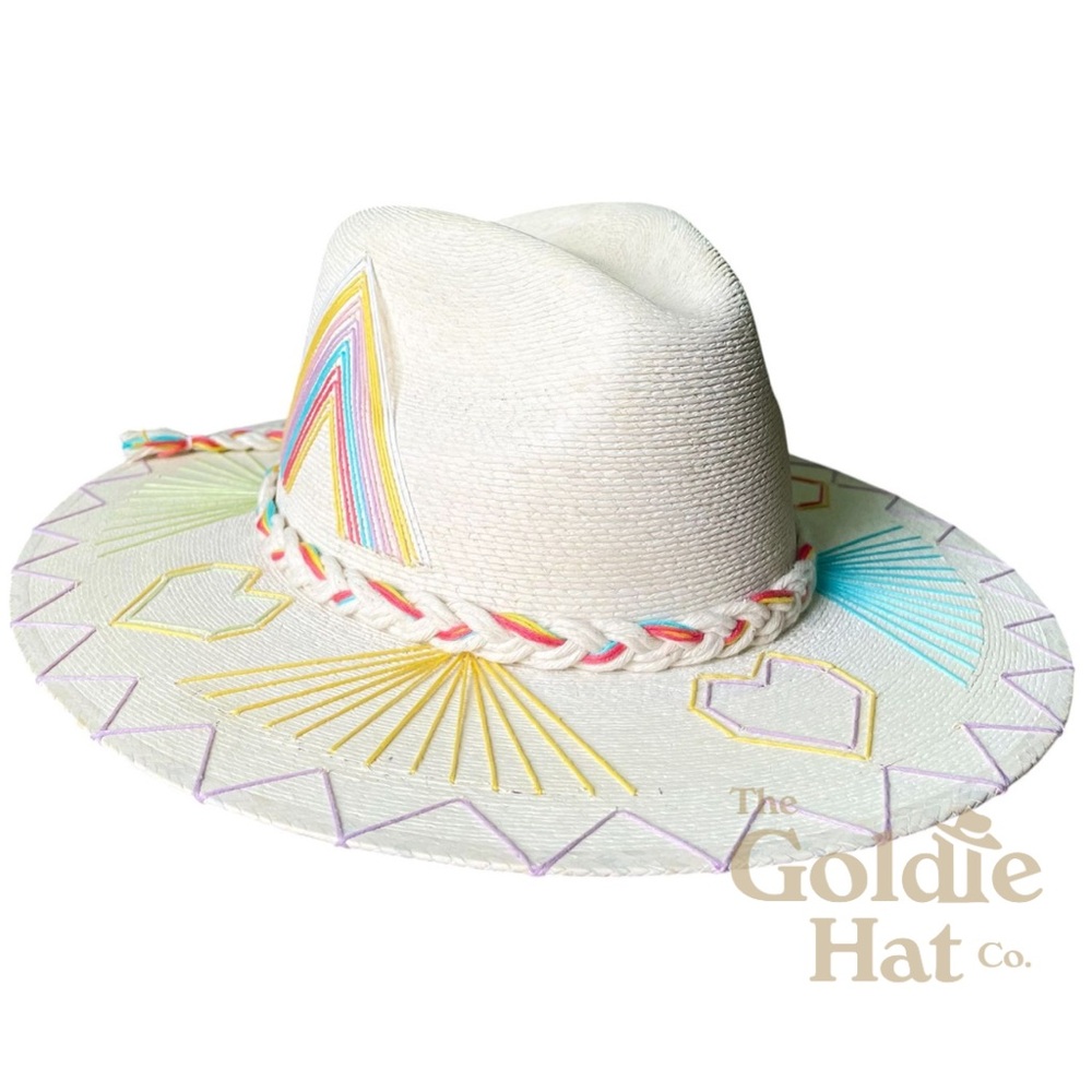 HEART PALM HAT THE GOLDIE HAT CO